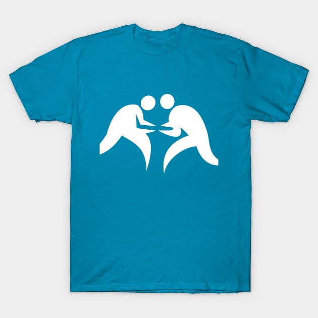 Wrestling T-Shirt by vladocar